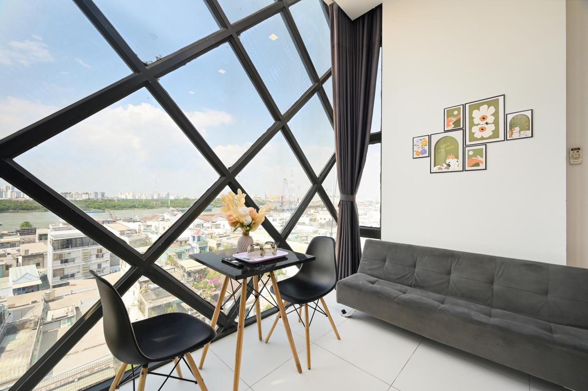 Huyen Apartment Ho Chi Minh-stad Buitenkant foto